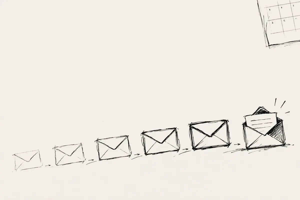 One Email Is Not Enough. Consistency Makes the Difference.
